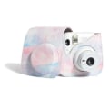 Pikkukuva 2 / 4: Kotelo, joka sopii Fujifilm Instax Mini 12 -pikakameraan - Tekonahkainen kamerasalkku, matkakamera