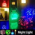 Miniatyrbild 4 av 5: Brownstone Fackla Leksak 4 Färger För Väggmontering Eller Handhållen USB Uppladdningsbar 28 cm LED Väggfackla Sovrum Vardagsrum Lekrum Dekor Jul, Ha