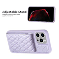 Miniatyrbilde 5 av 5: Vertikal Lommebok PU-etui for iPhone 15 Pro Max (Lilla)