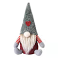 Pikkukuva 1 / 4: Harmaa pari plushista koristetta, käsintehty, alkuperäinen, lahja Valent