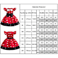 Pikkukuva 3 / 5: 1-8-vuotiaille tytöille Minnie Mouse -prinsessamekko, pikkupilkkuinen juhlamekko, pallomekko, kevyt hame (5-6 vuotta)