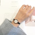 Miniatyrbillede 1 af 3: Kvinde Quartz Analog Håndled Lille Skive Delikat Ur Luksus Forretning