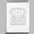 Miniatyrbilde 5 av 5: Super Papa Metallstans for Klippesjablong DIY Scrapbooking Album Papirkort Mal Form Preget Håndverk Dekorasjon