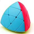 Miniatyrbillede 3 af 5: Mærkatløs Mastermorphix 3X3 Magisk Terning Master pyramorphix Puslespil