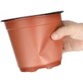 Miniatyrbillede 3 af 5: 50 Plastplantepotter 15cm Frøpotter Perfekte Frøplantepotter til Th