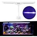 Miniatyrbillede 3 af 5: Holdbar og sikker energibesparende clip-on LED-akvarielampe, justerbar lys LED-akvarielampe, hvid