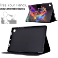 Miniatyrbilde 2 av 5: Samsung A8-deksel for Samsung A8 2022/2021 SM-X200/X205/X207 Stativ Folio-deksel Beskyttende skall med A