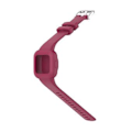 Pikkukuva 3 / 5: Garmin Vivofit JR3:lle silikoninen puhdasvärinen ranneke (viininpunainen)