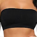 Miniatyrbilde 3 av 5: Lilyette Dame Pluss Størrelse Sømløs, Dame Bandeau S-6XL (XL Hvit)
