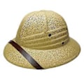 Miniatyrbild 1 av 5: Pith Cosplay Hatt Handgjord Stråhatt Elegant Solhatt Överraskningspresent till Flickvän för Semestrar Fransk Stil Ljusgul (Ljusgul)