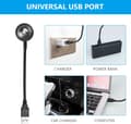 Miniatyrbillede 4 af 5: USB-Tagelys til Biltag, Mini Romantisk USB LED Indvendig Billamp med