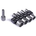 Miniatyrbilde 1 av 5: 9 Socket Drill Bits 5-13mm Bit Socket Set for 1/4\" Hex Shank Dril