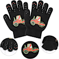 Miniatyrbilde 3 av 5: Vinterhansker for barn, 3 par full finger magiske hansker stretchy