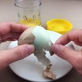 Miniatyrbillede 3 af 5: 1 stk. æggetang til fjernelse af hårdkogte æg (hvid), æggeskaller og -knuser, skræller, ryst og skræl