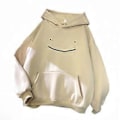 Miniatyrbillede 1 af 2: 2025 Sweatshirts til Kvinder, Smiley Casual Løs Skjorte Hættetrøjer (M Abrikos)