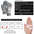 Miniatyrbilde 2 av 5: Vinterstrikkede varme hansker Unisex Touch Screen, termisk elastisk F