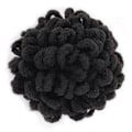 Miniatyrbild 2 av 4: Afro Puff Hårsvans med Snodd för Svarta Kvinnor Kort Hårsvans Hög