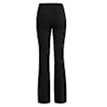 Miniatyrbild 2 av 3: Damernas Högmidjade Flared Byxor Bell Bottom Yogabyxor Med Fickor Plus Size (L Svart)