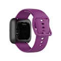 Pikkukuva 4 / 5: 23 mm:n värillinen silikoniranneke Fitbit Versa 2 / Versa / Versa Lite / Blaze -kelloille, koko: S (Violetti)