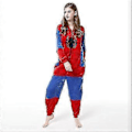 Pikkukuva 2 / 5: Spiderman Yhdet Palaa Pyjamat Mukavat Pehmeät Pyjamat (L 163-168cm)
