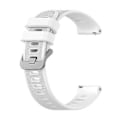 Miniatyrbillede 1 af 5: Til Garmin Forerunner 158 / 55 Twill Silikon Urrem (Hvid)