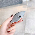 Miniatyrbillede 5 af 5: AirPods Etui, Sød 3D Mus Tyk Blød Bærbar Nøglering Fing
