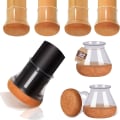 Miniatyrbilde 1 av 5: (Passer til: 28,1-40 mm) 32 stk. Stolfotbeskyttere Møbelputer