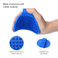 Pikkukuva 5 / 5: 2ps Bleu Brosse de toilettage pour chien - Brosse de bain pour
