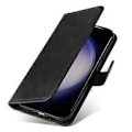 Miniatyrbillede 5 af 5: Til Samsung Galaxy S24 Etui PU Læder Kalveskind Struktur Stativ Folio Telefon Cover (Style A)