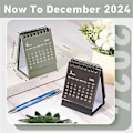 Miniatyrbillede 5 af 5: 10 stk Mini Bordkalender 2024, Mini Bordkalender 2023-2024 - Kører fra oktober 2023 til december 2024, S