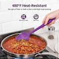 Miniatyrbilde 2 av 5: 4-Dels Varmebestandige Silikonspatler, 250°C-Resistente Skraper