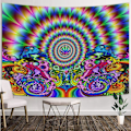 Pikkukuva 1 / 5: (150 x 200cm, Hippie)apisserie Murales Mandala, Tenture Psyched