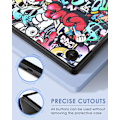 Miniatyrbillede 5 af 5: Etui til Samsung Galaxy Tab A7 lite 8.7\" - Slank beskyttende cover med stativ og automatisk dvale/vækning A7 Tab