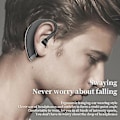 Miniatyrbilde 5 av 5: Trådløs Bluetooth 5.0 Ørepropp Støyreduserende Kjøre Trucker Headset Ørepropper (Blå)