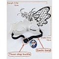 Miniatyrbilde 4 av 5: Venezia Sommerfugl Maskerade Maske Dame/halloween/karneval/fest/ball/bryllup (Gull)