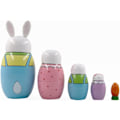 Pikkukuva 3 / 5: Matryoshka-nukke Venäläinen Nesting-nukkesarja 5 kappaletta Kanin Nesting
