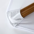 Miniatyrbild 3 av 5: Vita Spandex Matrumsstolsöverdrag för Vardagsrum - Universala