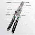 Miniatyrbillede 5 af 5: Multifunktionel foldbar kabelstripper, kabelsplitter, krympeværktøj, skæreværktøj, ledningsreparationsværktøj, tang (2 stk.)