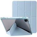 Miniatyrbillede 1 af 4: Deformation Læderetui Til iPad Pro 13 2024 (Isblå)