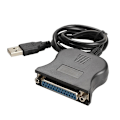 Pikkukuva 1 / 4: USB 1.1 - DB25 naar Vrouwelijke Poort Print Converter Kabel LPT USB Adapter
