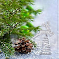 Miniatyrbilde 2 av 5: Juletrepynt med reinsdyr, juletrepynt til jul