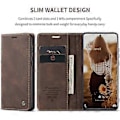 Miniatyrbillede 4 af 5: CASEME 013 Series Flip Wallet Læder Telefon Cover til Samsung Galaxy A71 (Style E)