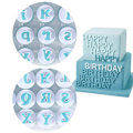 Miniatyrbillede 3 af 5: 26 stk. bogstavkageform, alfabet A-Z tal cutter kage M