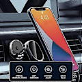 Miniatyrbilde 3 av 5: Magnetisk telefonholder for bil 360 graders rotasjon Dashbord mobiltelefonholder Flerfarget valgfritt (Svart)