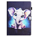 Miniatyrbillede 2 af 5: Syet Tablet Etui til Samsung Galaxy Tab A9 (Elefant)