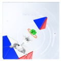 Miniatyrbilde 3 av 5: GAN Magnetisk Pyramide Honeycomb Kontaktflate Lett M