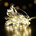 Miniatyrbilde 5 av 5: Batteridrevne Feelysslynger 2 Meter 20 Lys LED Julelys Utendørs Innendørs for Soverom Hjem Bryllup Fest Juledekorasjon