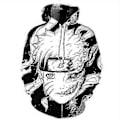 Miniatyrbillede 1 af 3: Naruto Uzumaki 3D Digital Print Hættetrøje Anime Hættetrøje Sweatshirt Pullover Toppe Gaver -NMAOV( L)