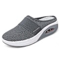 Pikkukuva 1 / 5: Hengittävät kävelykengät, rennot verkkokengät, slip-on-kävelykengät (41 Tummanharmaa)