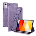 Miniatyrbillede 1 af 5: Læder Tablet Etui Til Xiaomi Redmi Pad SE 11 tommer (Lilla)